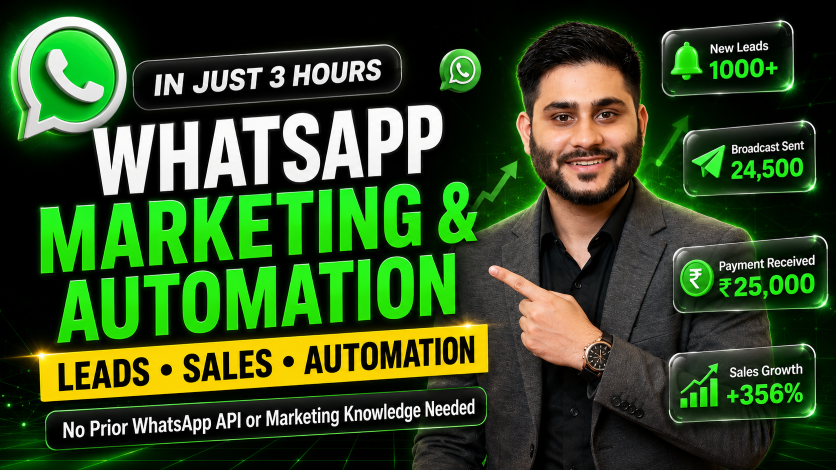 WhatsApp Marketing & Automation workshop